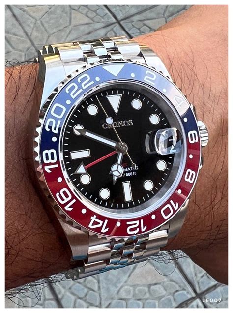 rolex gmt master ii pepsi homage|rolex gmt master pepsi price.